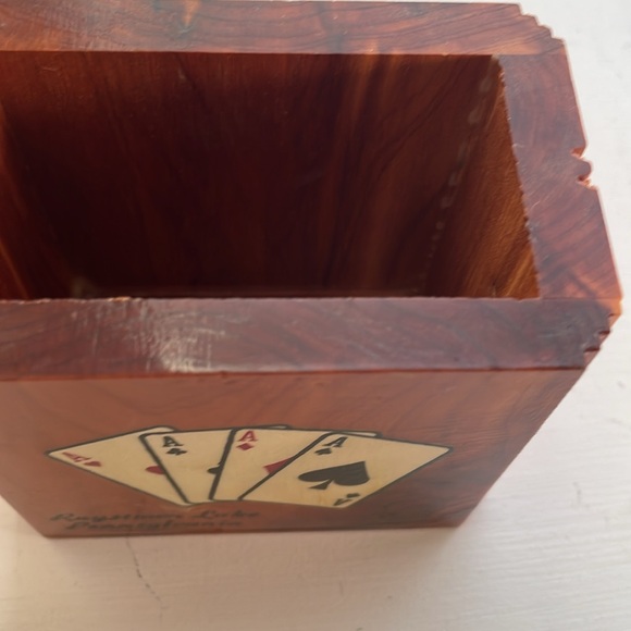 Vintage playing card holder - Picture 4 of 6